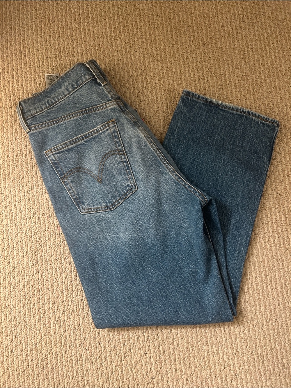 Levi's Jeans - Blue Ribcage straight - Picture 15 of 15